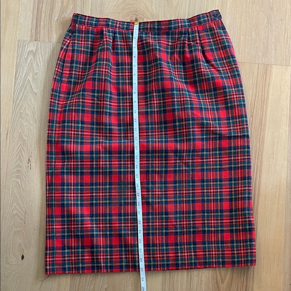Pendleton 100% Virgin Wool Plaid Women's Skirt - Picture 5 of 5